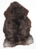 Peau de mouton marron XXL