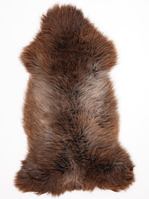 Peau de mouton marron XXXL