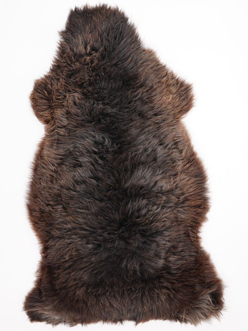 Peau de mouton marron XXXL
