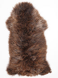 Peau de mouton marron XXL