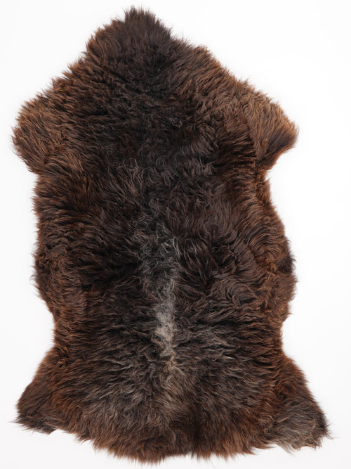 Peau de mouton marron XXXL