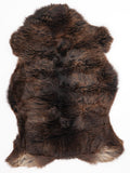 Peau de mouton marron L
