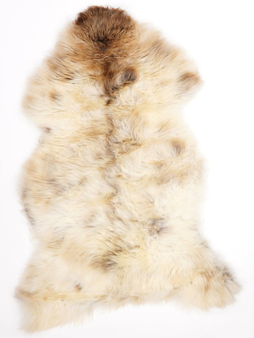 Peau de mouton multicolore L