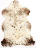 Peau de mouton multicolore L