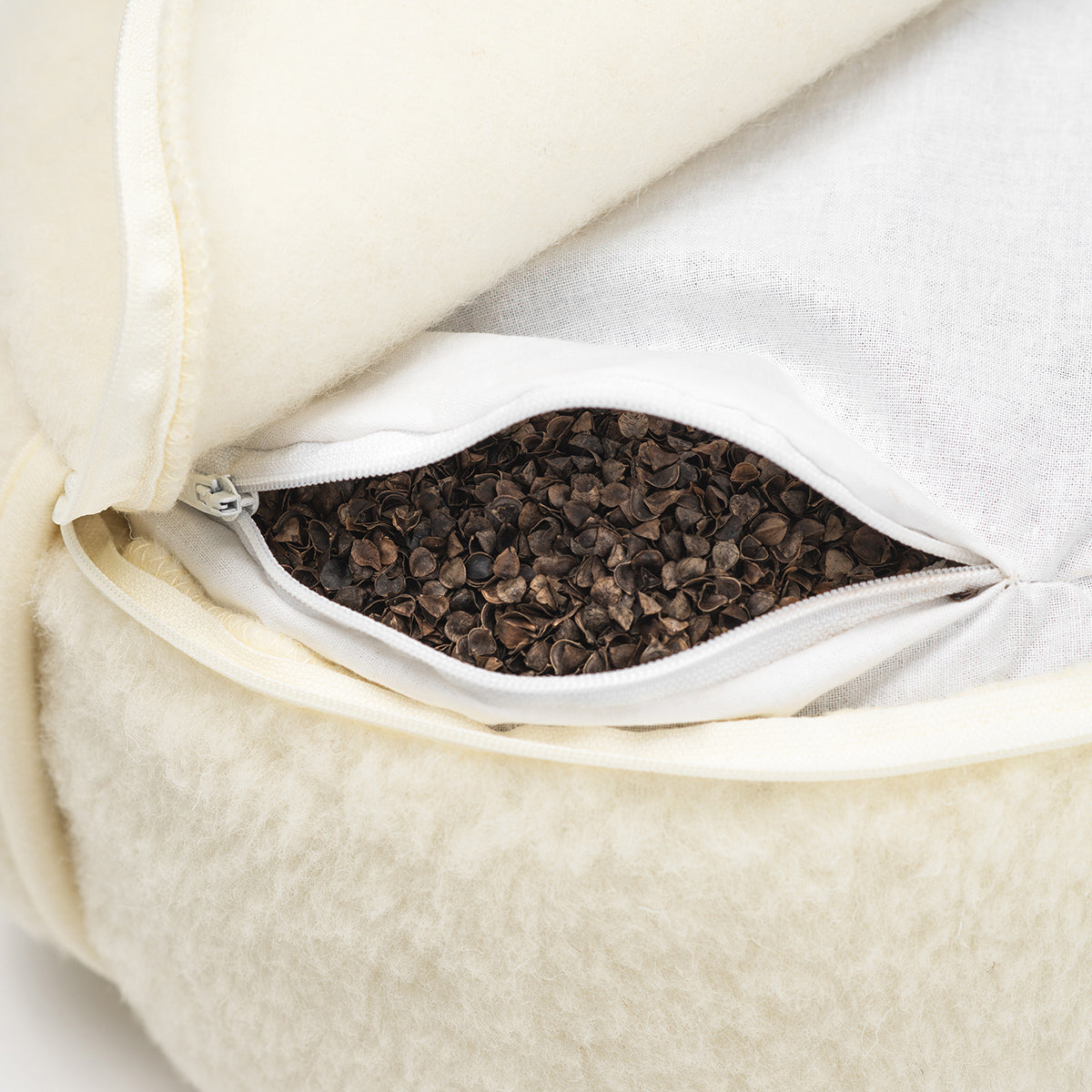 Coussin de méditation en mérinos