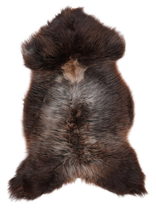 Peau de mouton multicolore L