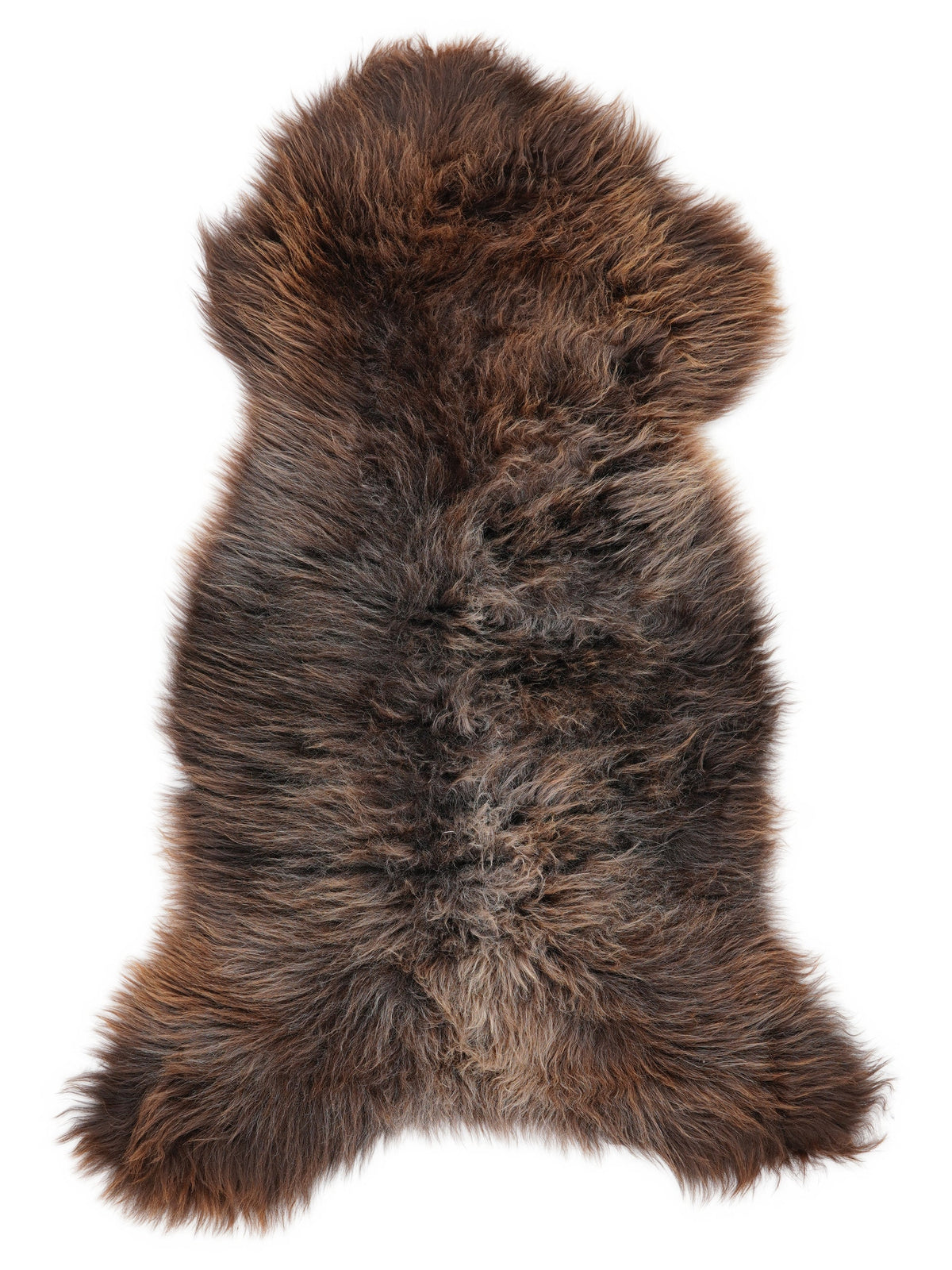 Peau de mouton multicolore L