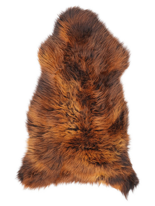 Peau de mouton multicolore L