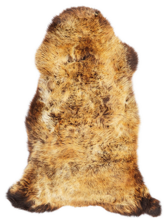 Peau de mouton multicolore L