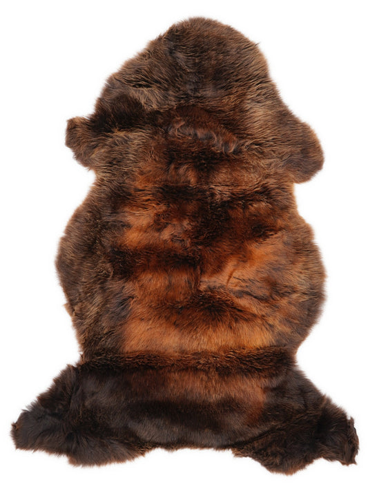 Peau de mouton multicolore L