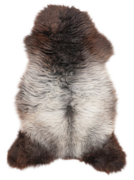 Peau de mouton multicolore L