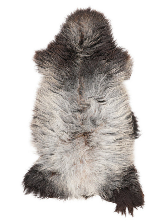 Peau de mouton multicolore L