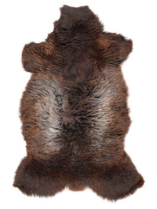 Peau de mouton multicolore L