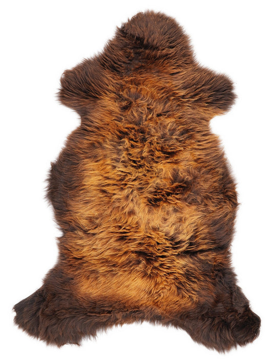 Peau de mouton multicolore L