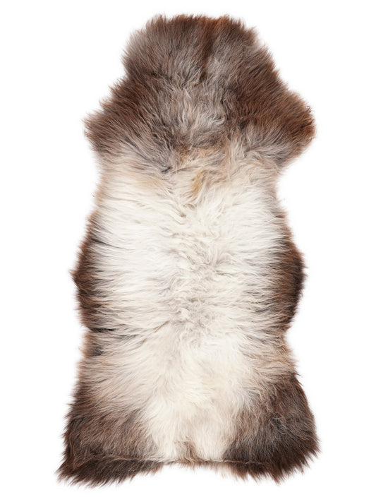 Peau de mouton multicolore L