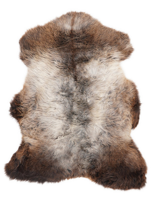 Peau de mouton multicolore L