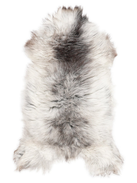 Peau de mouton multicolore L