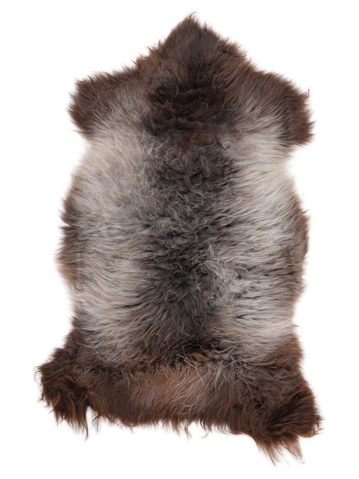 Peau de mouton multicolore L