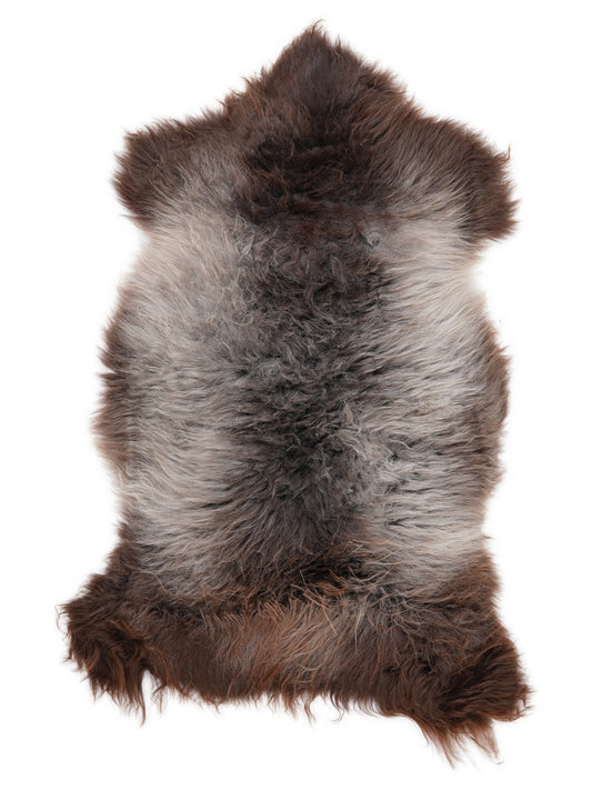 Peau de mouton multicolore L