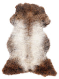 Peau de mouton multicolore L