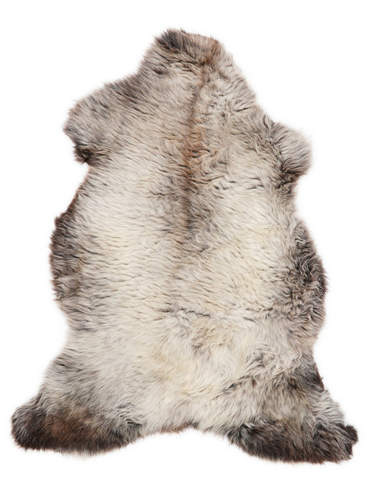 Peau de mouton multicolore L