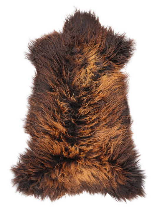 Peau de mouton multicolore XL