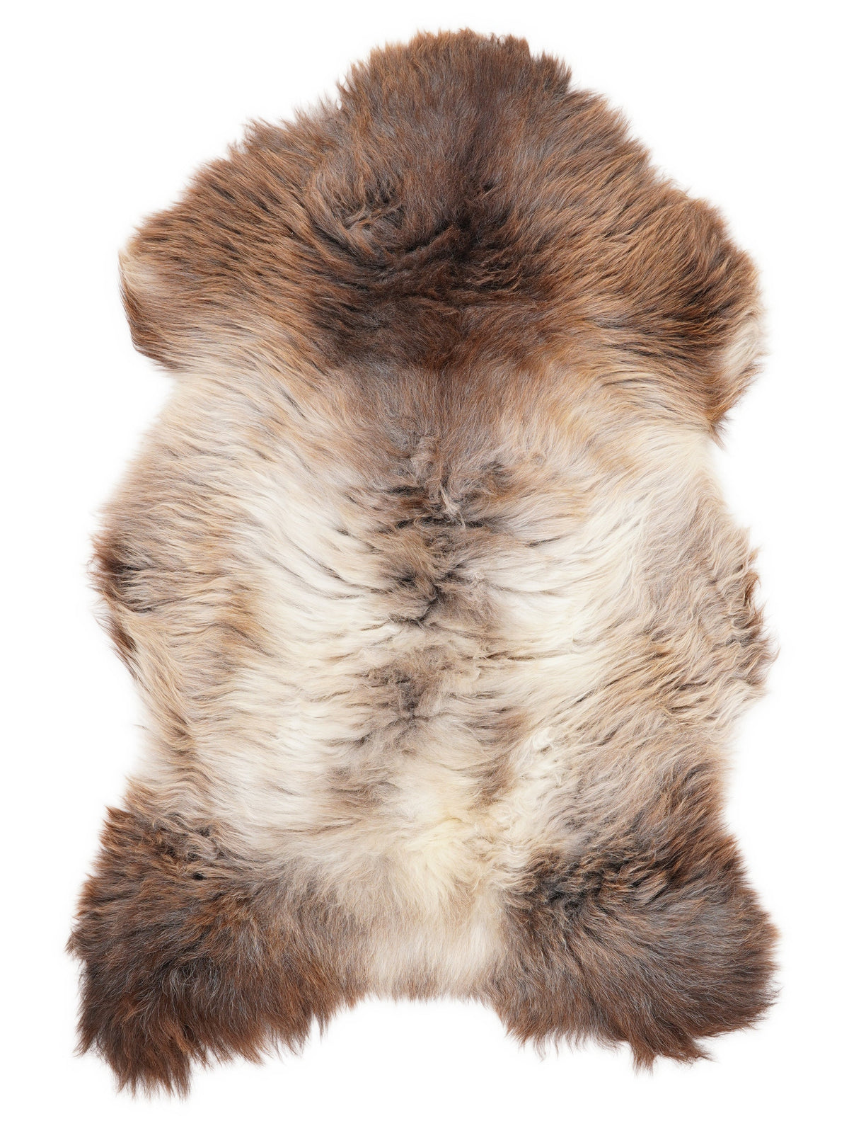 Peau de mouton multicolore L