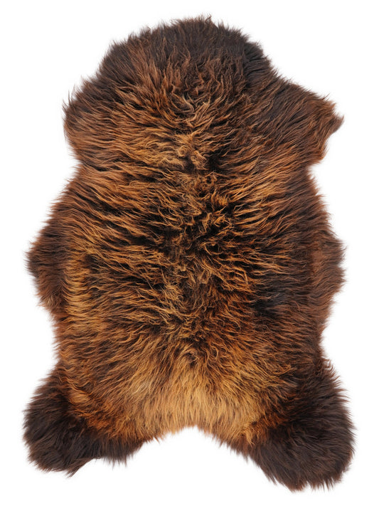 Peau de mouton multicolore L