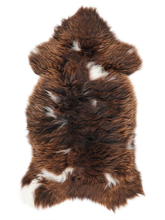 Peau de mouton multicolore L
