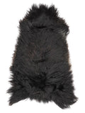Peau de mouton islandaise multicolore d’environ 120 × 65 cm, vue de dessus : exactement la peau que vous recevez