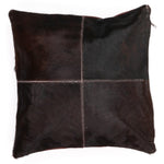 Coussin en peau de vache