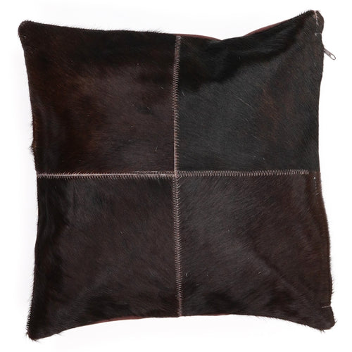 Coussin en peau de vache