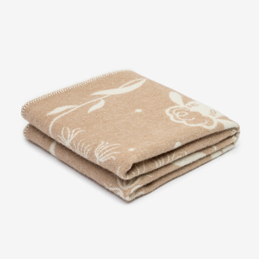 Plaid « Meadow » en laine mérinos