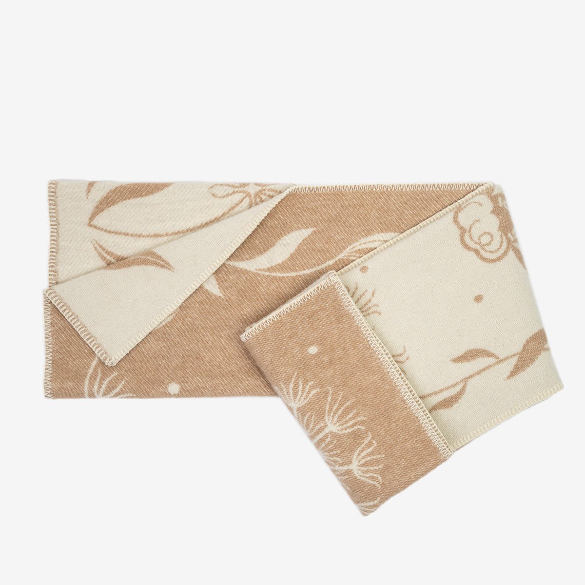 Plaid « Meadow » en laine mérinos
