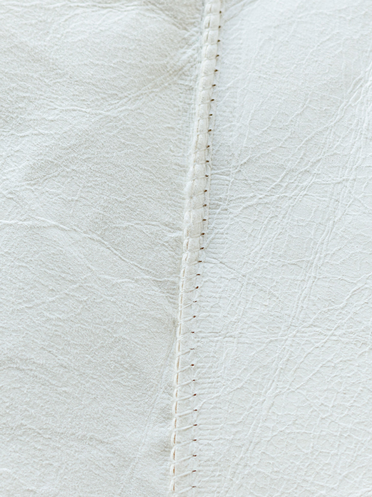 Peau de mouton cousue blanche XXXXL