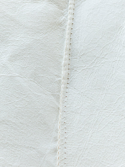 Peau de mouton cousue blanche XXXXL