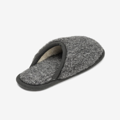Chaussons en mérinos « Granite »