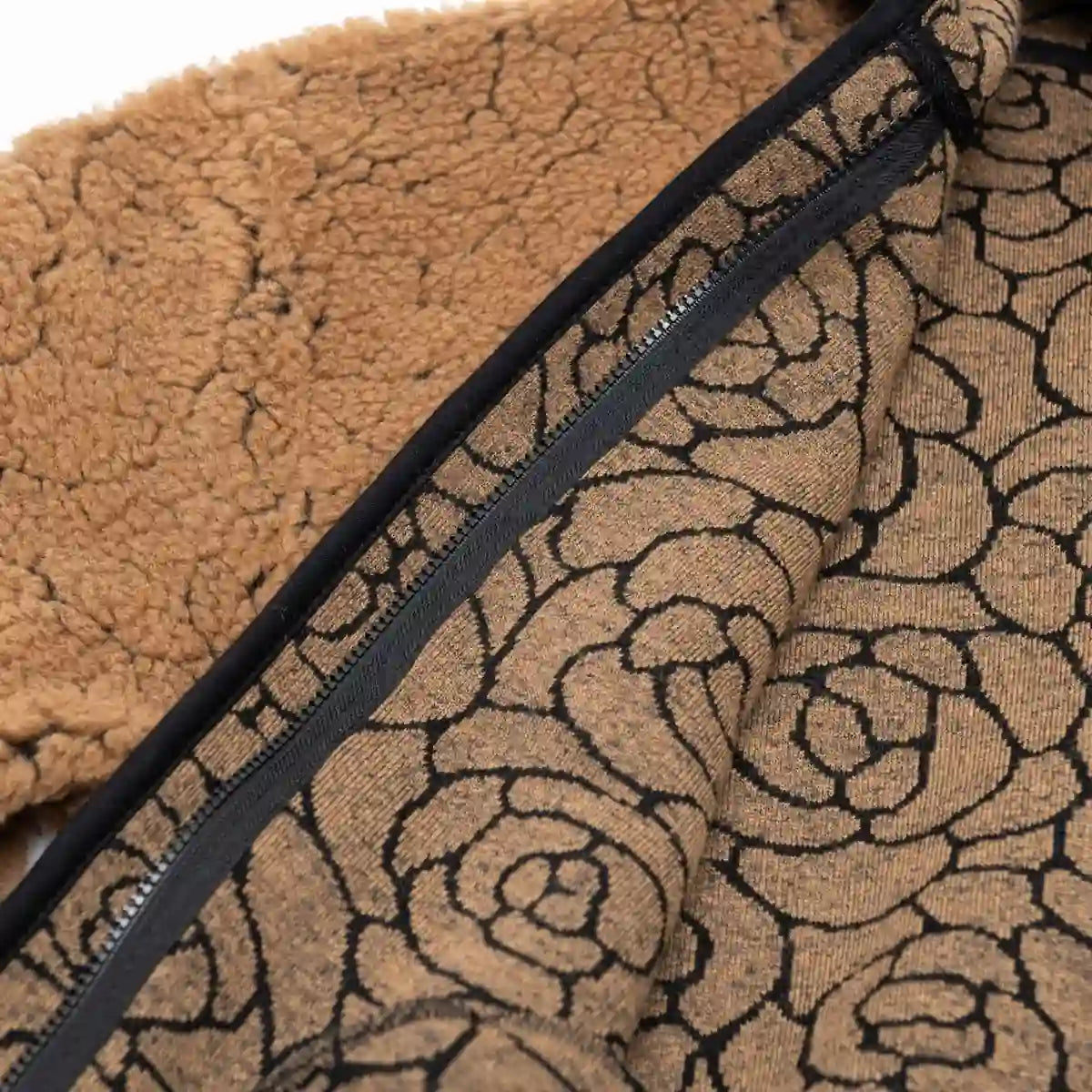 Veste en laine « Laguna » marron foncé