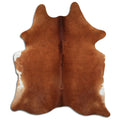 Peau de vache marron L