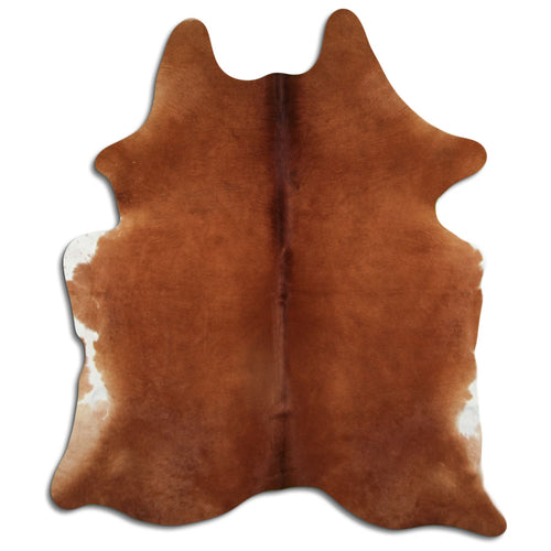Peau de vache marron L