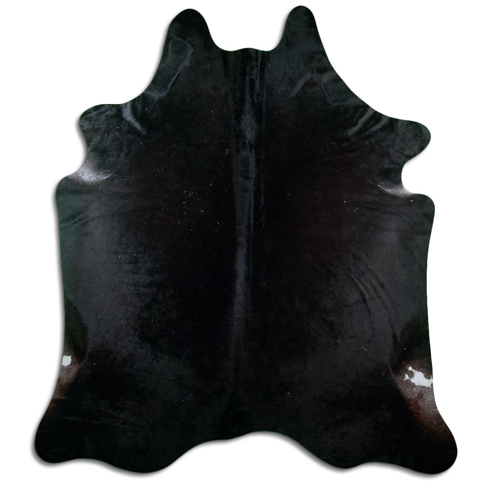 Peau de vache noire XXL