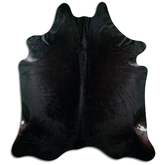 Peau de vache noire XXL