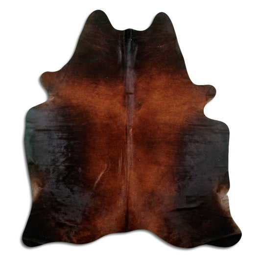 Peau de vache marron L