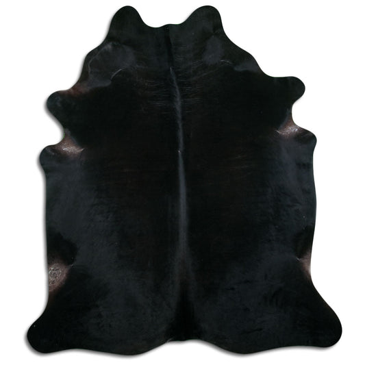 Peau de vache noire XXL
