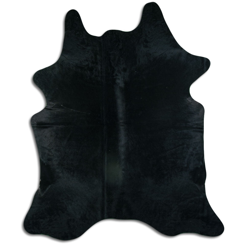 Peau de vache noire XXL