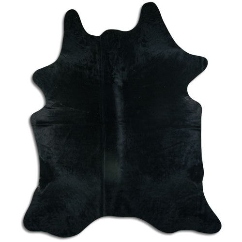 Peau de vache noire XXL