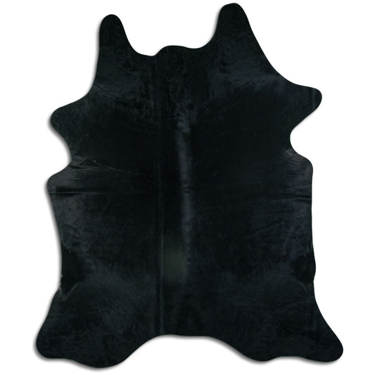 Peau de vache noire XXL