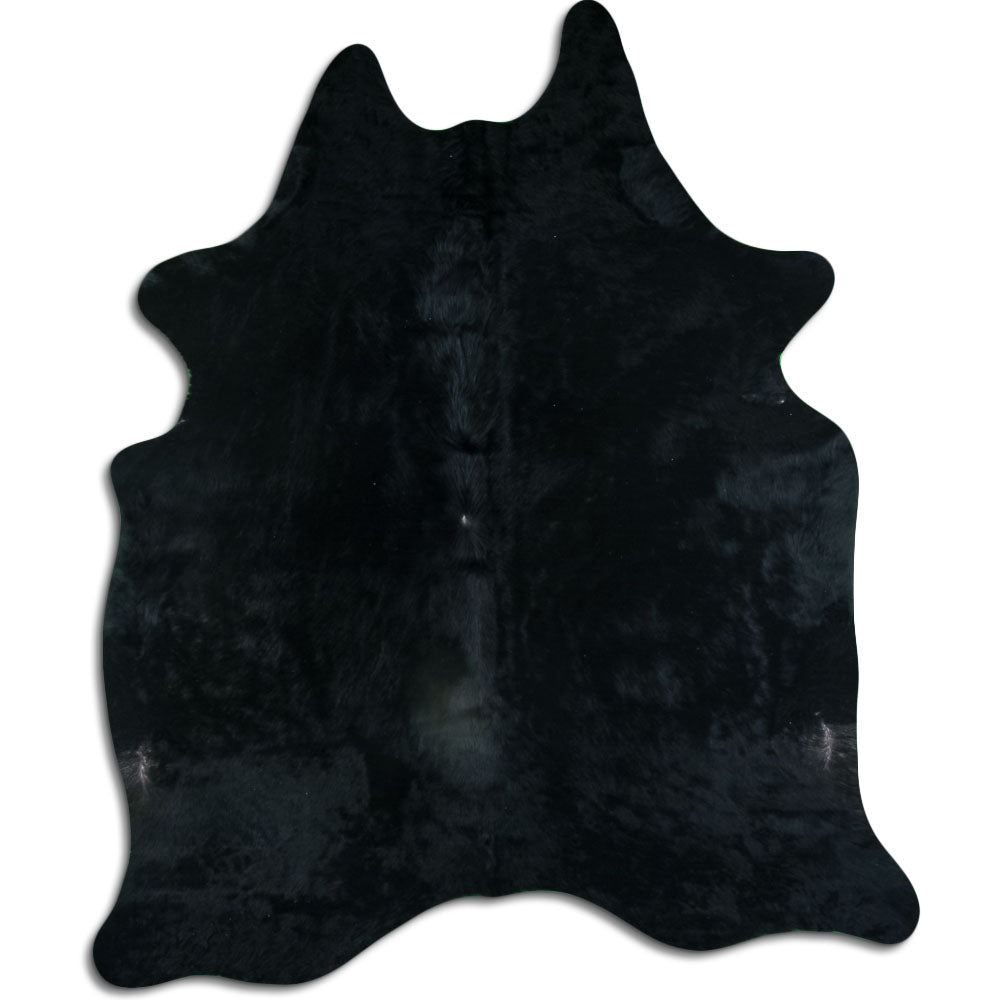 Peau de vache noire XXL