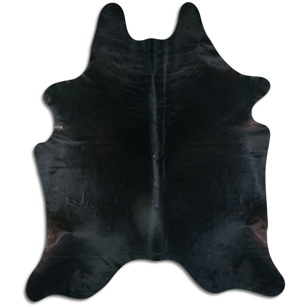 Peau de vache noire XXL