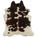 Peau de vache marron et blanche XXL